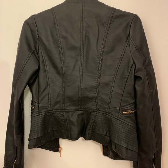 Le Chateau Faux Leather Jacket - Picture 3 of 4